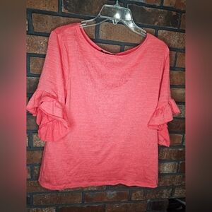 Cable & gauge orange top